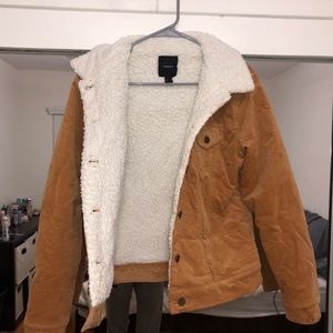 Forever 21 faux suede jacket